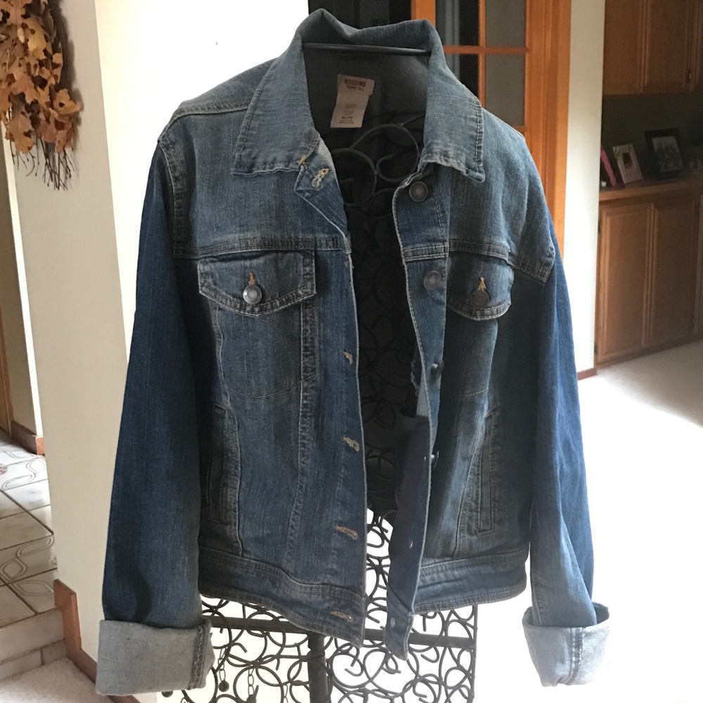 Mossimo Cropped Denim Jacket